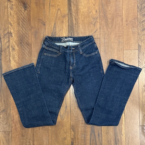 Old Navy Dark Blue Straight Leg Jeans - Picture 2 of 7